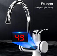 Instant 360° Electric Water Heating Tap Silver image 5 PanguDeals Pakistan