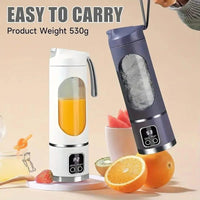 Portable Rechargeable Green Electric Juicer Blender image 4 PanguDeals Pakistan