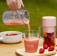 Mini Juicer Green Portable 500ml Rechargeable image 3 PanguDeals Pakistan