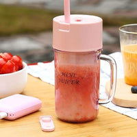 Mini Juicer Green Portable 500ml Rechargeable image 5 PanguDeals Pakistan