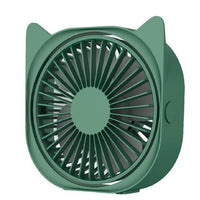 Mini Cat Ear Fan Blue USB Rechargeable image 2 PanguDeals Pakistan