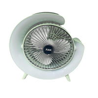 Night Light Mini Fan ABS Plastic Multicolor LED image 4 PanguDeals Pakistan