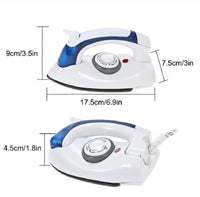 Portable Steam Iron White Blue 700W Ceramic Soleplate image 2 PanguDeals Pakistan