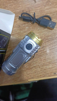 Rechargeable Flashlight Black USB Portable Pakistan image 5 PanguDeals Pakistan