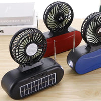 Solar Fan with Music & LED Light for Outdoor Use image 4 PanguDeals Pakistan