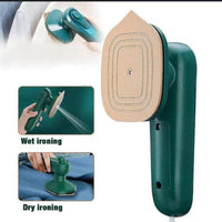 Professional Micro Steam Iron Green Portable Foldable image 2 PanguDeals Pakistan
