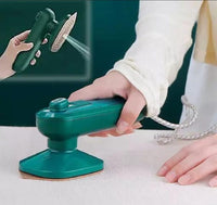 Professional Micro Steam Iron Green Portable Foldable image 3 PanguDeals Pakistan