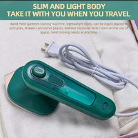 Professional Micro Steam Iron Green Portable Foldable image 5 PanguDeals Pakistan
