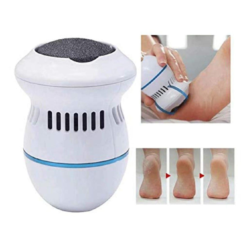 Electric Foot Grinder White Blue Cordless ABS image 1 PanguDeals Pakistan