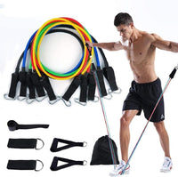 Adjustable Resistance Bands for Home Gym - 11 Pcs Set image 1 PanguDeals Pakistan