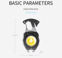 USB Rechargeable Multifunction Keychain Light image 5 PanguDeals Pakistan