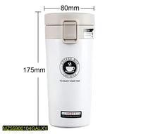 Vacuum Insulated Travel Mug 380ml Stainless Steel Black Silver White image 5 PanguDeals Pakistan