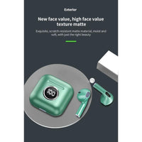 Premium Quality Green Bluetooth Earbuds with IPX4 Waterproof image 2 PanguDeals Pakistan