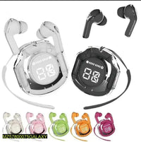 Transparent Bluetooth 5.3 Earbuds Fast Charging Rechargeable image 1 PanguDeals Pakistan
