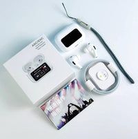 ANC Wireless Earbuds White Bluetooth 5 Touch Control image 2 PanguDeals Pakistan
