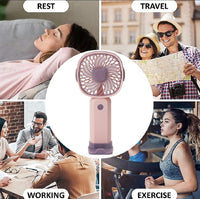 Multicolor Portable Mobile Phone Holder Fan - 1 Pcs image 3 PanguDeals Pakistan
