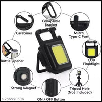 Rechargeable Flashlight Black Plastic 500mAh Type-C image 3 PanguDeals Pakistan