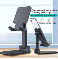 Adjustable Phone Stand Black White ABS Plastic image 3 PanguDeals Pakistan