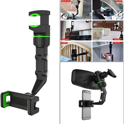 Adjustable Black Mobile Phone Holder for Home Office image 1 PanguDeals Pakistan