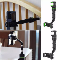 Adjustable Black Mobile Phone Holder for Home Office image 3 PanguDeals Pakistan