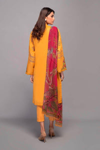 Mustard Chikankari Lawn Suit with Silk Dupatta for Eid image 5 PanguDeals Pakistan
