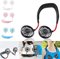Neck Fan White Adjustable USB Rechargeable image 4 PanguDeals Pakistan