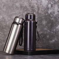 Stainless Steel Water Bottle 316 Gold Blue Vacuum Insulated image 2 PanguDeals Pakistan