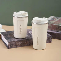 Insulated Travel Mug Stainless Steel Hot Coffee Leak Proof image 4 PanguDeals Pakistan