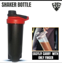 Gym Shaker Bottle BPA-Free Gray Leak Proof image 4 PanguDeals Pakistan