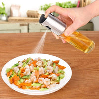 Glass Oil Spray Bottle 7.1" White Non-Slip Grip image 5 PanguDeals Pakistan