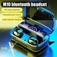 DAMIX M10 Wireless Earbuds Blue Gold V5.1 image 4 PanguDeals Pakistan