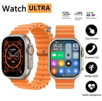 T10 Ultra 2 Smart Watch Orange Silicone Bluetooth 5 Fitness Tracker image 3 PanguDeals Pakistan