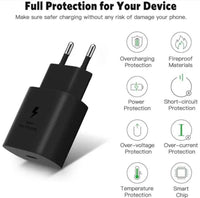 Samsung 25W PD USB-C Charger Black White image 2 PanguDeals Pakistan