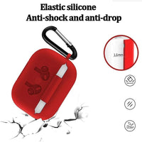 Airpods Pro 2 Silicone Case with Carabiner Hook image 4 PanguDeals Pakistan