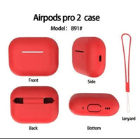 Airpods Pro 2 Silicone Case with Carabiner Hook image 5 PanguDeals Pakistan