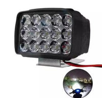 15 LED Motorcycle Spot Light with Mirror image 2 PanguDeals Pakistan