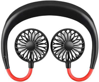 Portable Neck Fan with 2 Fans & 2 Pads image 2 PanguDeals Pakistan