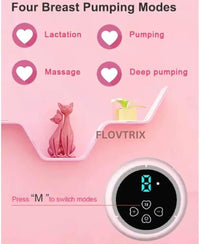 Pink Digital Breast Pump Set for New Mothers image 5 PanguDeals Pakistan