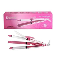 3 in 1 Hair Straightener Roller Curler Red White ABS image 5 PanguDeals Pakistan