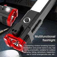 LED Torch Light Black ABS Plastic Pakistan image 4 PanguDeals Pakistan