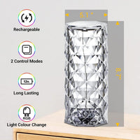Rechargeable LED Table Lamp with Remote Control image 4 PanguDeals Pakistan