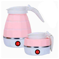 Portable Electric Kettle 600ml Blue ABS Travel Use image 3 PanguDeals Pakistan