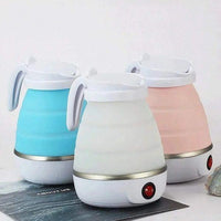 Portable Electric Kettle 600ml Blue ABS Travel Use image 5 PanguDeals Pakistan