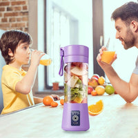 Portable Mini Blender Purple Rechargeable Smoothie Maker image 1 PanguDeals Pakistan