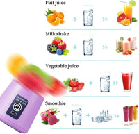 Portable Mini Blender Purple Rechargeable Smoothie Maker image 2 PanguDeals Pakistan