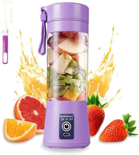 Portable Mini Blender Purple Rechargeable Smoothie Maker image 4 PanguDeals Pakistan