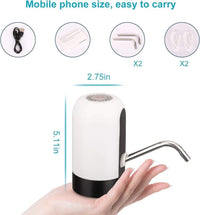 Electric Water Pump 50ml White Black ABS Stainless Steel image 5 PanguDeals Pakistan