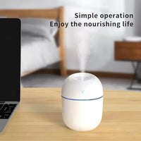 White Air Humidifier with Ambient Light, Durable ABS Plastic, Quiet Operation, Compact Design, New Arrival, Best Price in Pakistan image 3 PanguDeals Pakistan