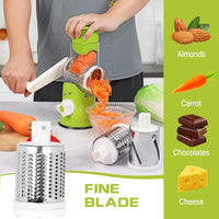 Green Vegetable Cutter with 3 Blades for Kitchen Use image 5 PanguDeals Pakistan