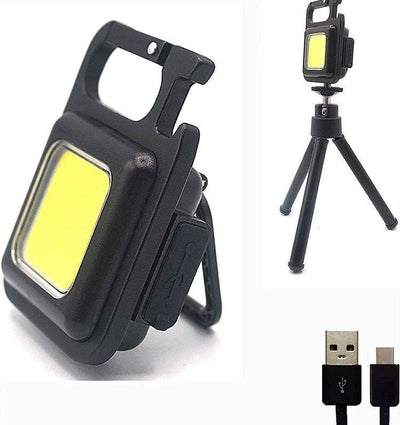 Rechargeable Keychain Light with Magnetic Base & USB-C image 1 PanguDeals Pakistan